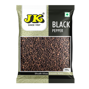 JK Black Pepper Whole 100g