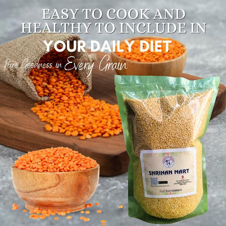 SHRIHAN MART Bengali Groceries Premium Sona Masoor Dal 1Kg(Pack Of 1) Visit the SHRIHAN MART Store