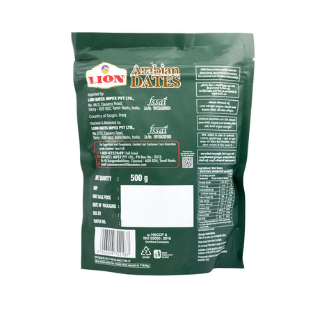Lion Arabian Dates 500g
