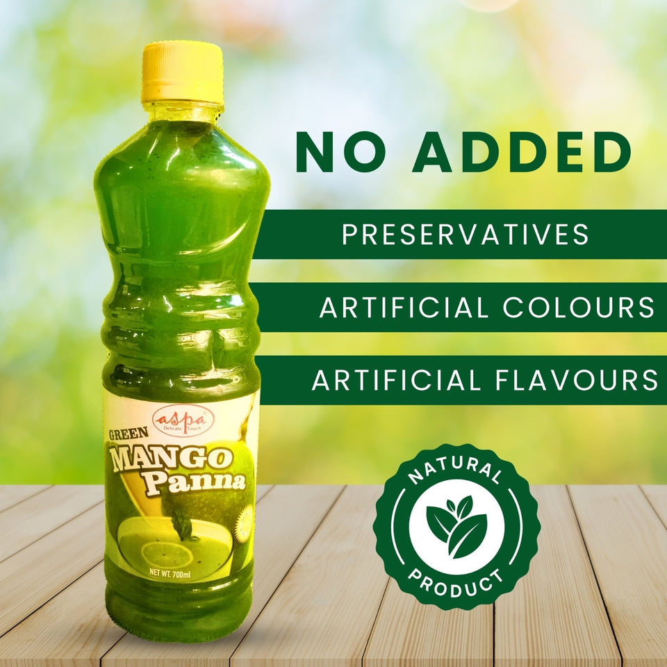 SHRIHAN MART Mango Panna | Refreshing Summer Drink Concentrate | Authentic Aam Panna Flavor  (750 ml)