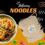 SHRIHAN MART Kolkata Special Super Thin Chowmein | Noodles | Thin Chow Noodles Exclusive Chowmein Packet (Pack Of 2, Each Pack - 500 Gm) - Vegetarian