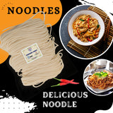 SHRIHAN MART Kolkata Special Super Thin Chowmein | Noodles | Thin Chow Noodles Exclusive Chowmein Packet (Pack Of 2, Each Pack - 500 Gm) - Vegetarian