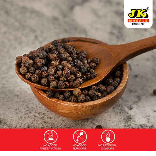 JK Black Pepper Whole 100g