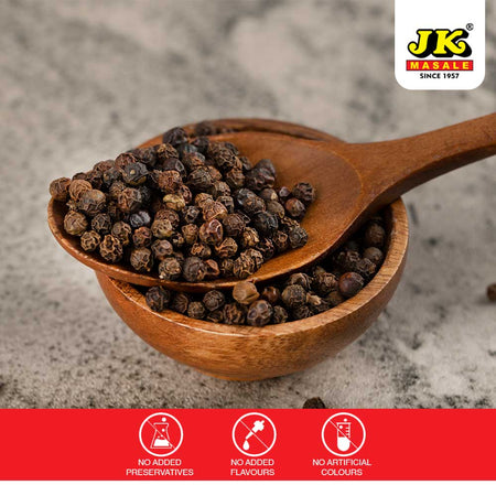 JK Black Pepper Whole 100g