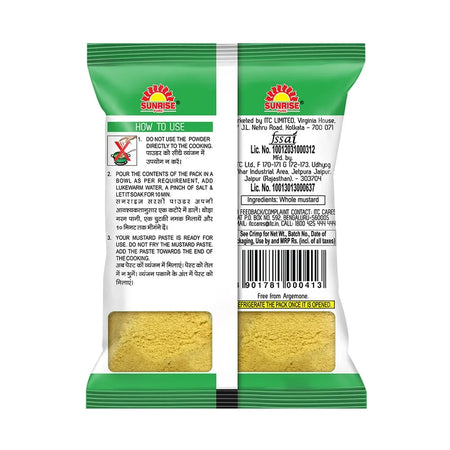 Sunrise Pure Mustard Powder 35g Pack of 5